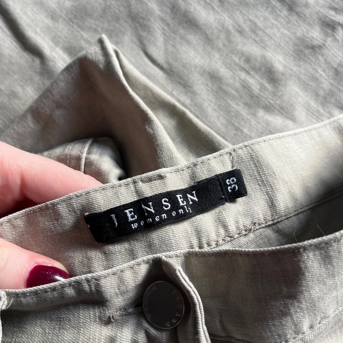 Beige jeans från Jensen - 2