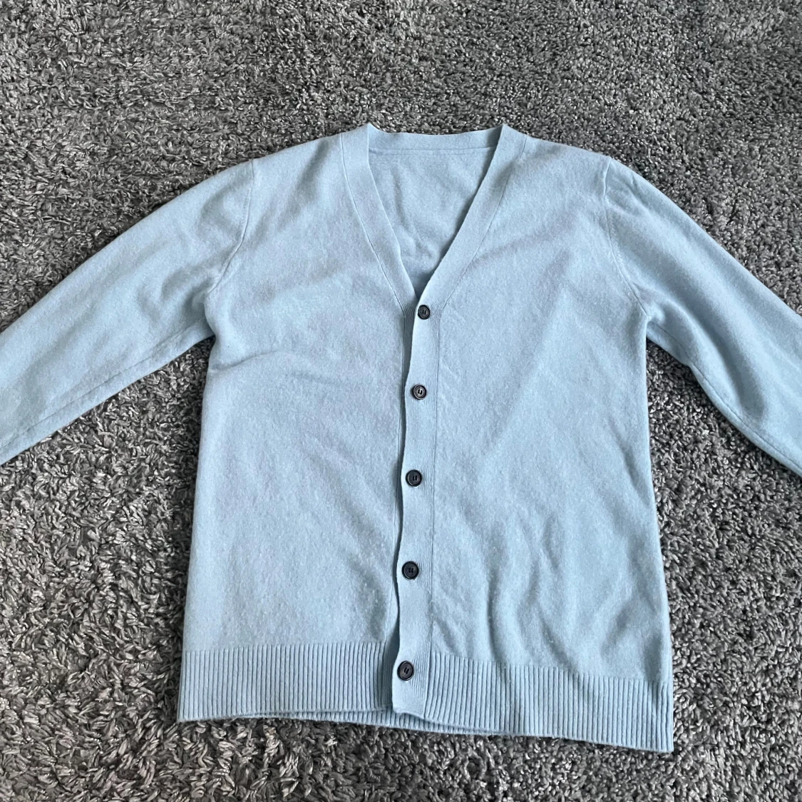 Cashmir kofta i Ljusblå  - 2