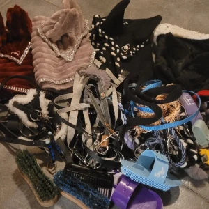 Käpohäst utrustning  - Allt kostar 400kr,men det går att köpa enskilt. Kolla annonsen innan för att se fler av sakerna💕