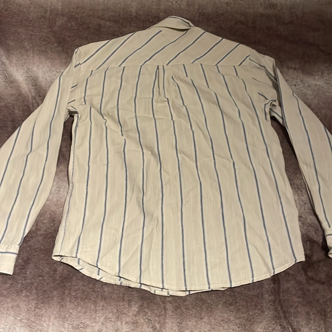 Grish Randig skjorta i linne/bomullsblandning från Cubus  - 3