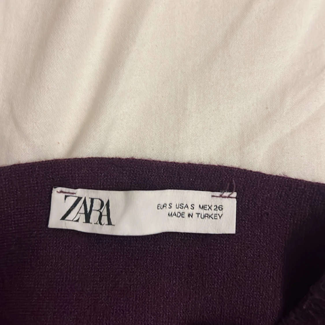 Mörklila topp från Zara - 2