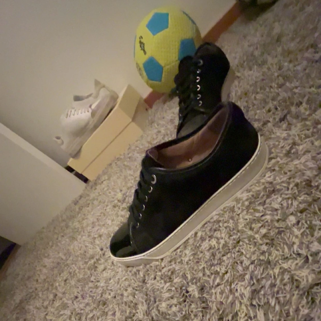 Svarta sneakers från Lanvin - 1