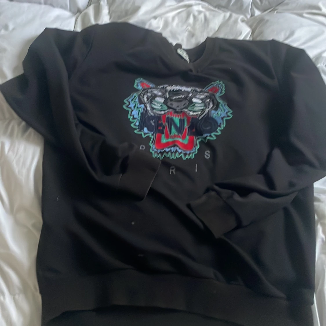 Svart sweatshirt från Kenzo 