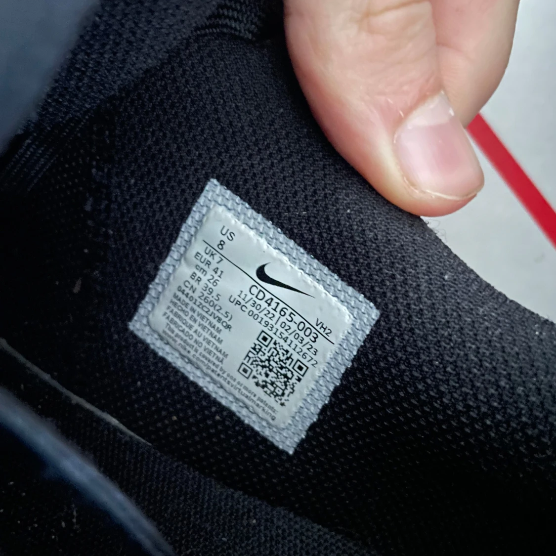 Svarta Nike air Max  - 3