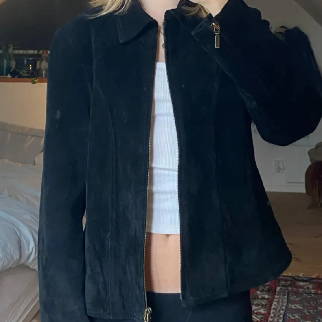 Svart mockajacka - 90