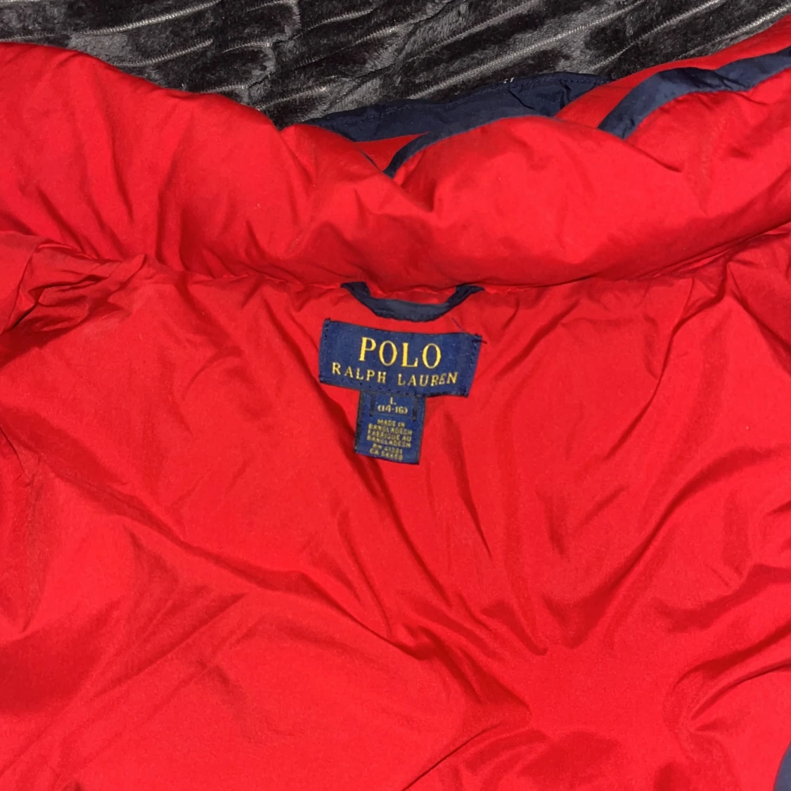 Blå dunjacka från Ralph Lauren - 91