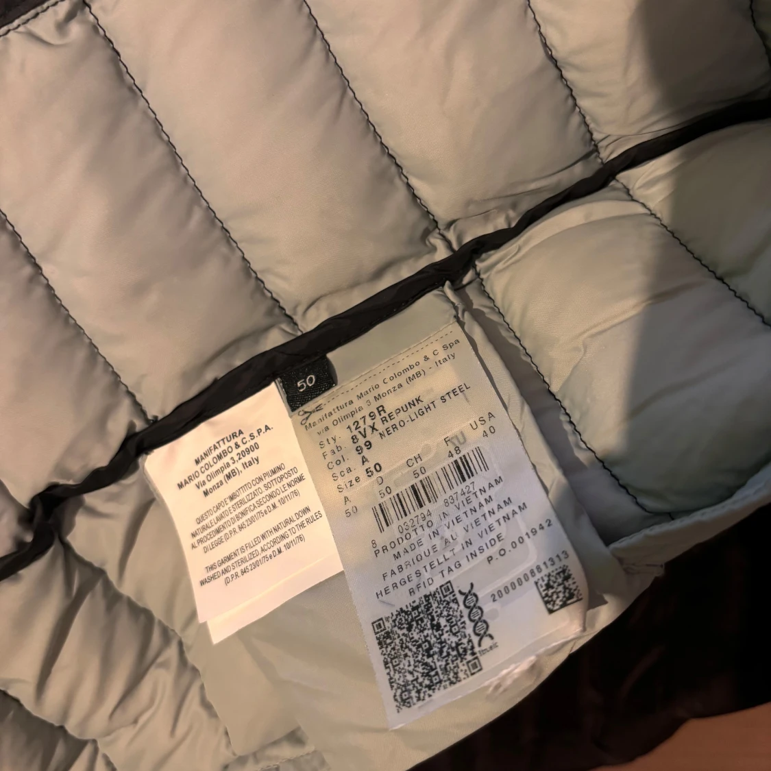 Svart quiltad jacka från Colmar - 91