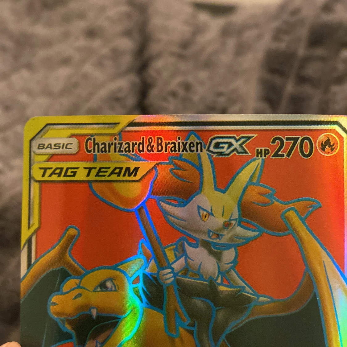 Charizard & Braixen GX Pokémon-kort - 90