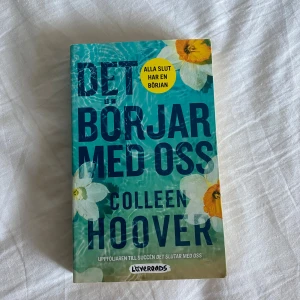 Det börjar med oss  - Colleen Hoovers populära bok det börjar med oss. 