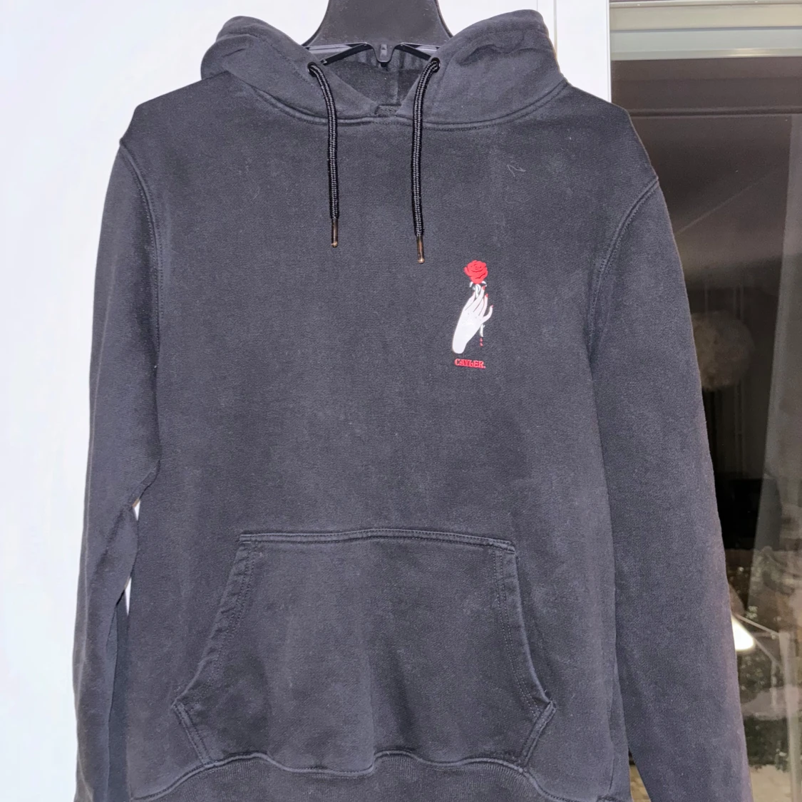 Svart Hoodie