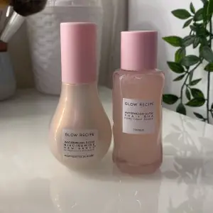 Endast testad glow recipe toner och Dewy drops🥰Säljer då de inte funkade för min hud