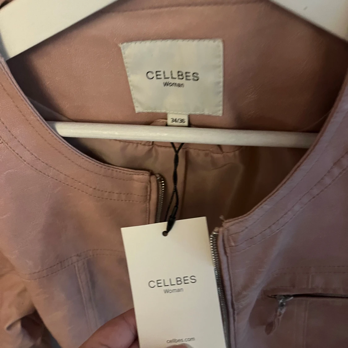 Rosa jacka från Cellbes - 90