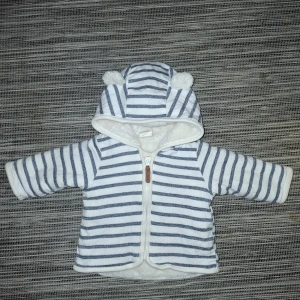 Fleece jacka 56 - Superfin vinterfodrad jacka I nyskick i storlek 56 från H&M Newborn 