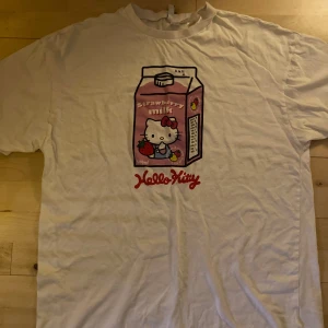  Hello Kitty t-shirt/nattlinne - Säljer en vit hello Kitty t-shirt/nattlinne, köpt från H&M för 249, säljer för 90