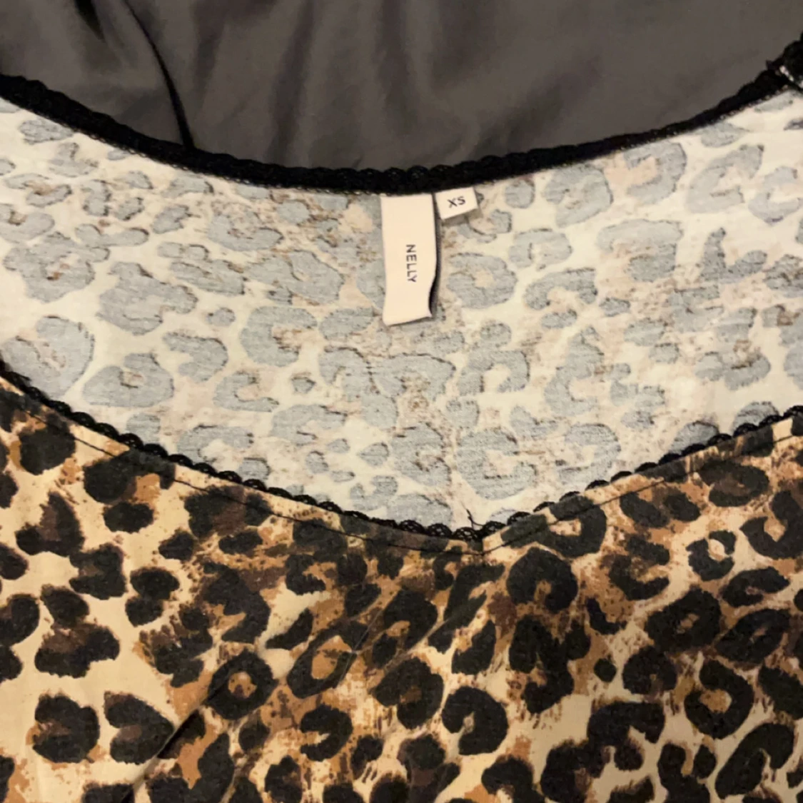 Leopardmönstrad topp från Nelly - 91