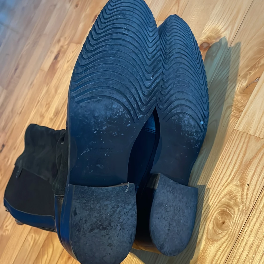 Svarta stövlar Mexx med dragkedja - 3