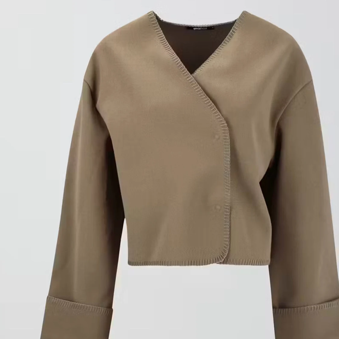 Beige vårjacka - 91