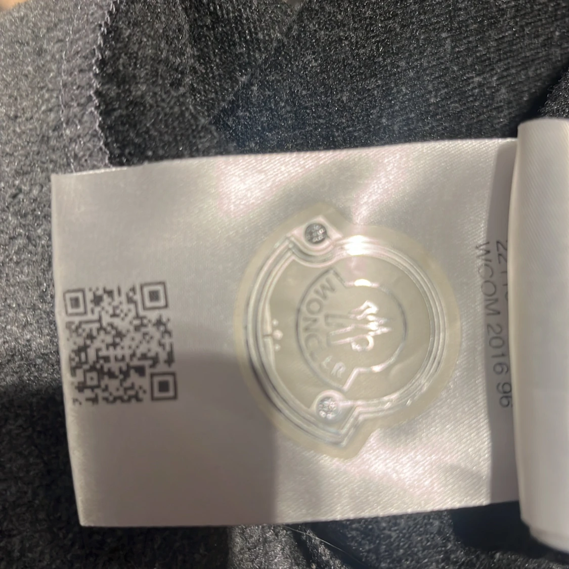 Grå fleecejacka från Moncler - 2