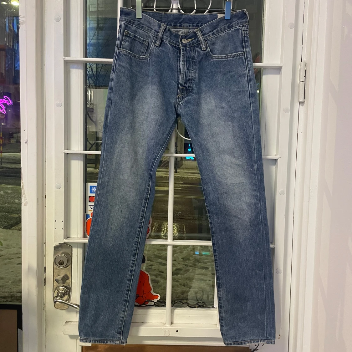 Blå jeans från Evisu - 90