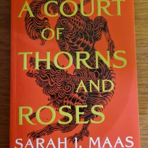 A Court of Thorns and Roses - En fängslande fantasyroman av Sarah J. Maas. Boken handlar om Feyre, en jägare som dras in i en magisk värld efter att ha dödat en varg. Hon upptäcker en värld av faror och romantik, där hennes känslor för en mystisk fae-lord växer. Perfekt för fans av romantisk fantasy.