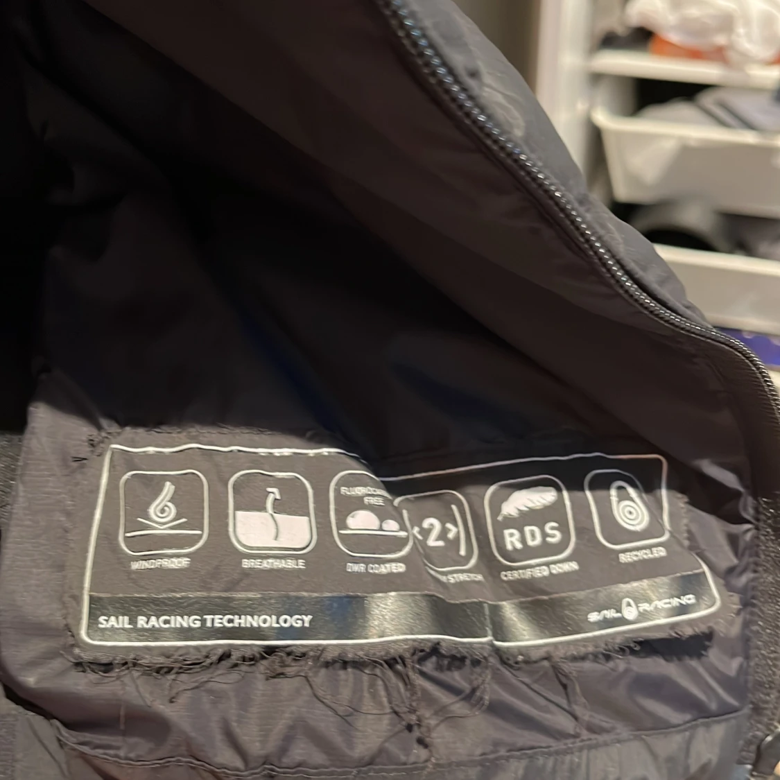 Svart Sail Racing Jacka  - 93