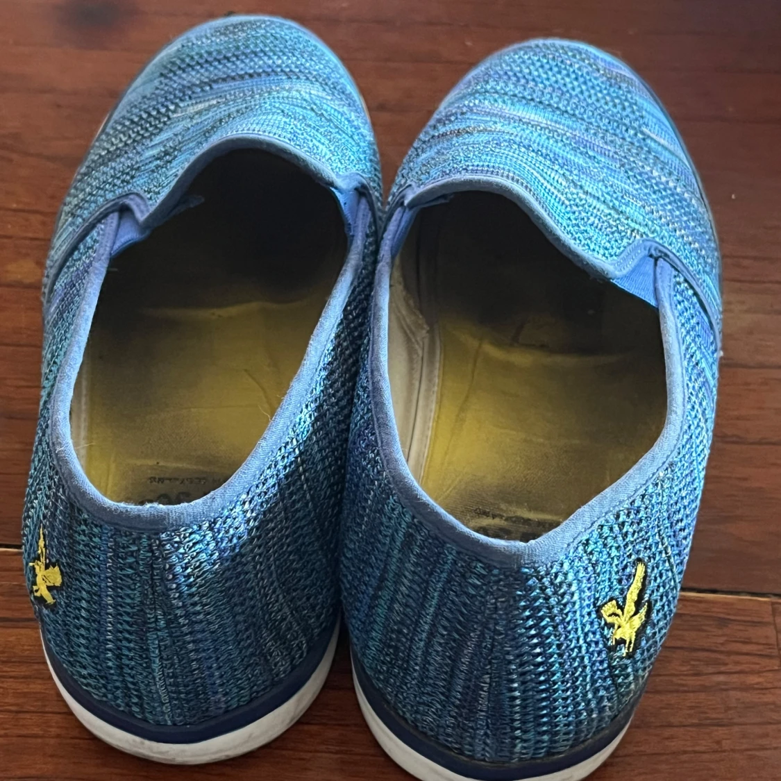 Blå slip-on skor från Lyle & Scott - 92