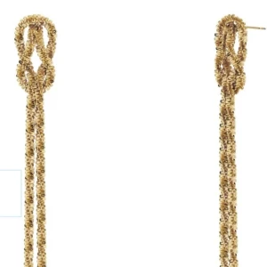 Guldörhängen med flätad design - Hej jag säljer dessa örhängen från Edblad som är perfekta till nyårsafton. De är helt oröda och aldrig använda. Säljer för 450kr ink frakt (nypris 550kr)