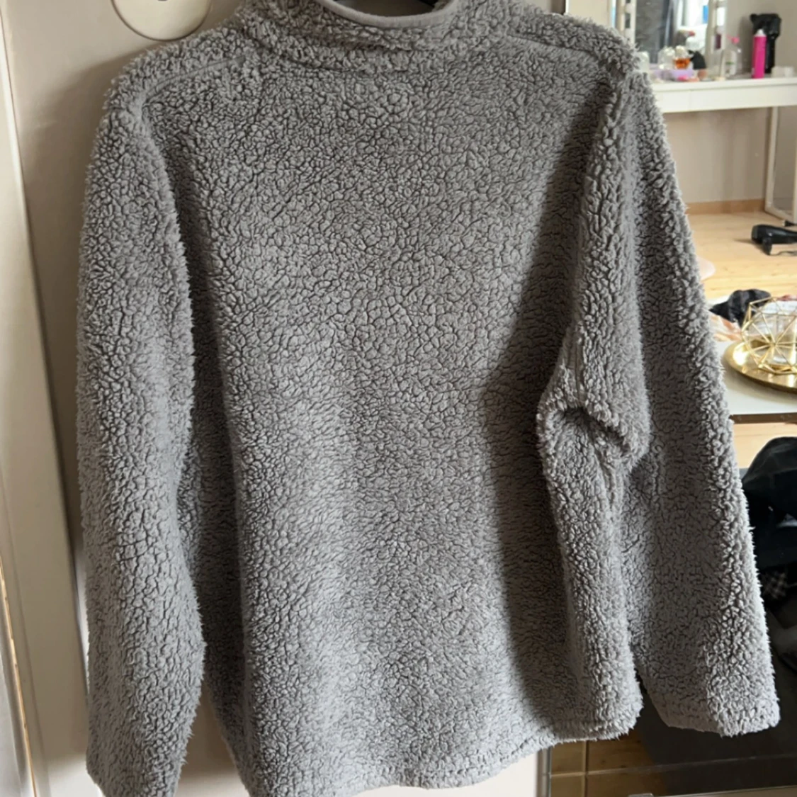 Lurvig tjock tröja  - 90