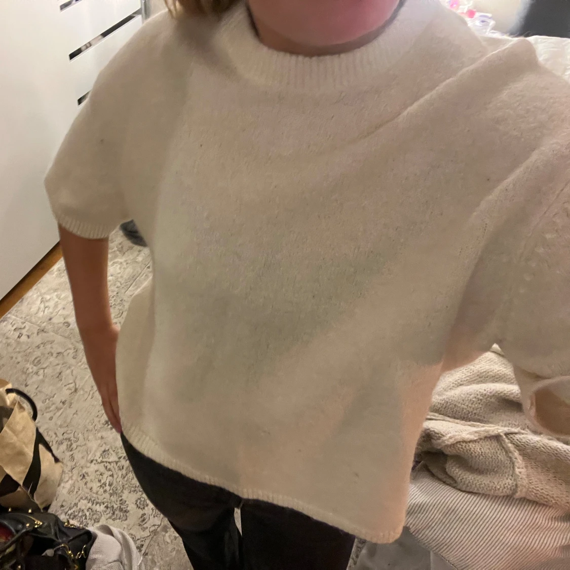 Stickad t shirt  - 91