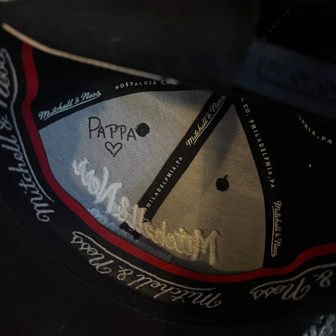 Svart keps från Mitchell & Ness - 90