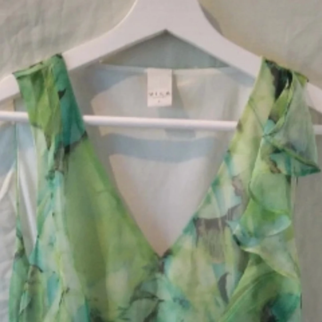 Grön blommig klänning från Vila - 90