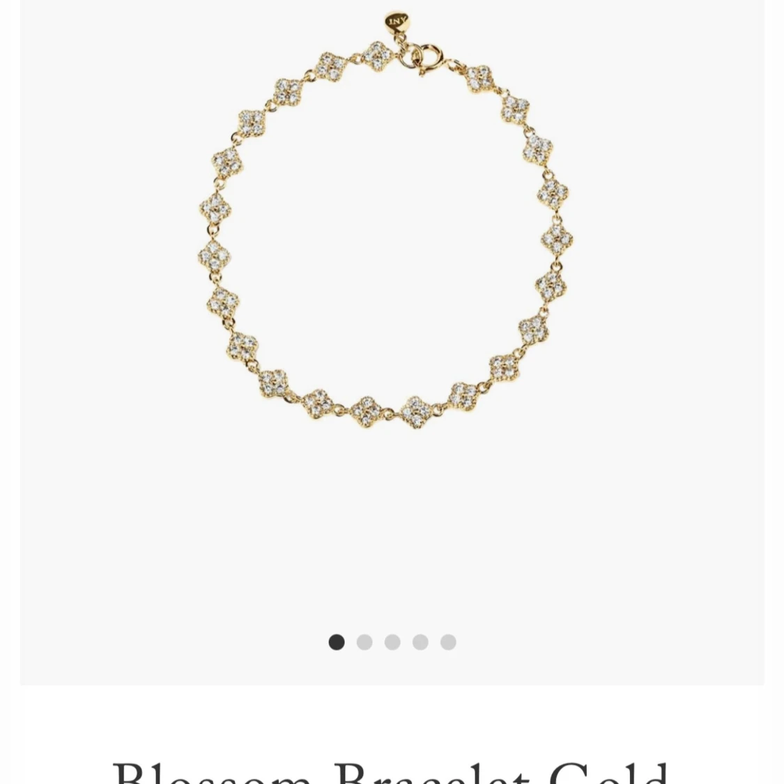 Blossom Armband Guld