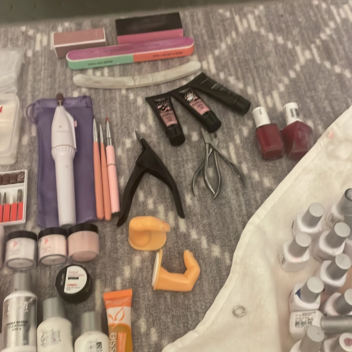 Nagelvårdspaket med gel-lack och verktyg - 4