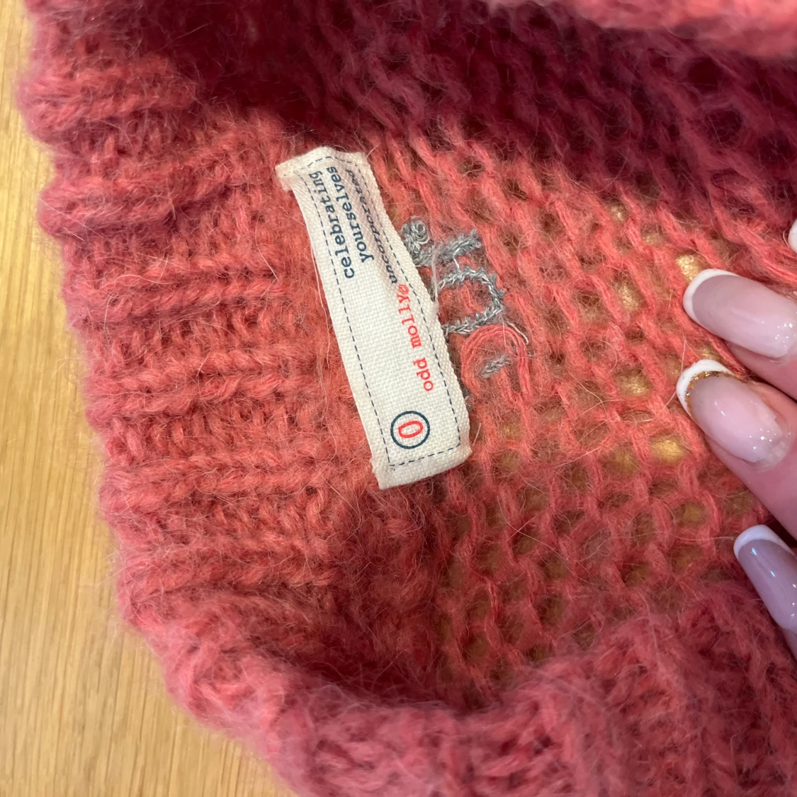 Rosa stickad tröja från Odd Molly - 1