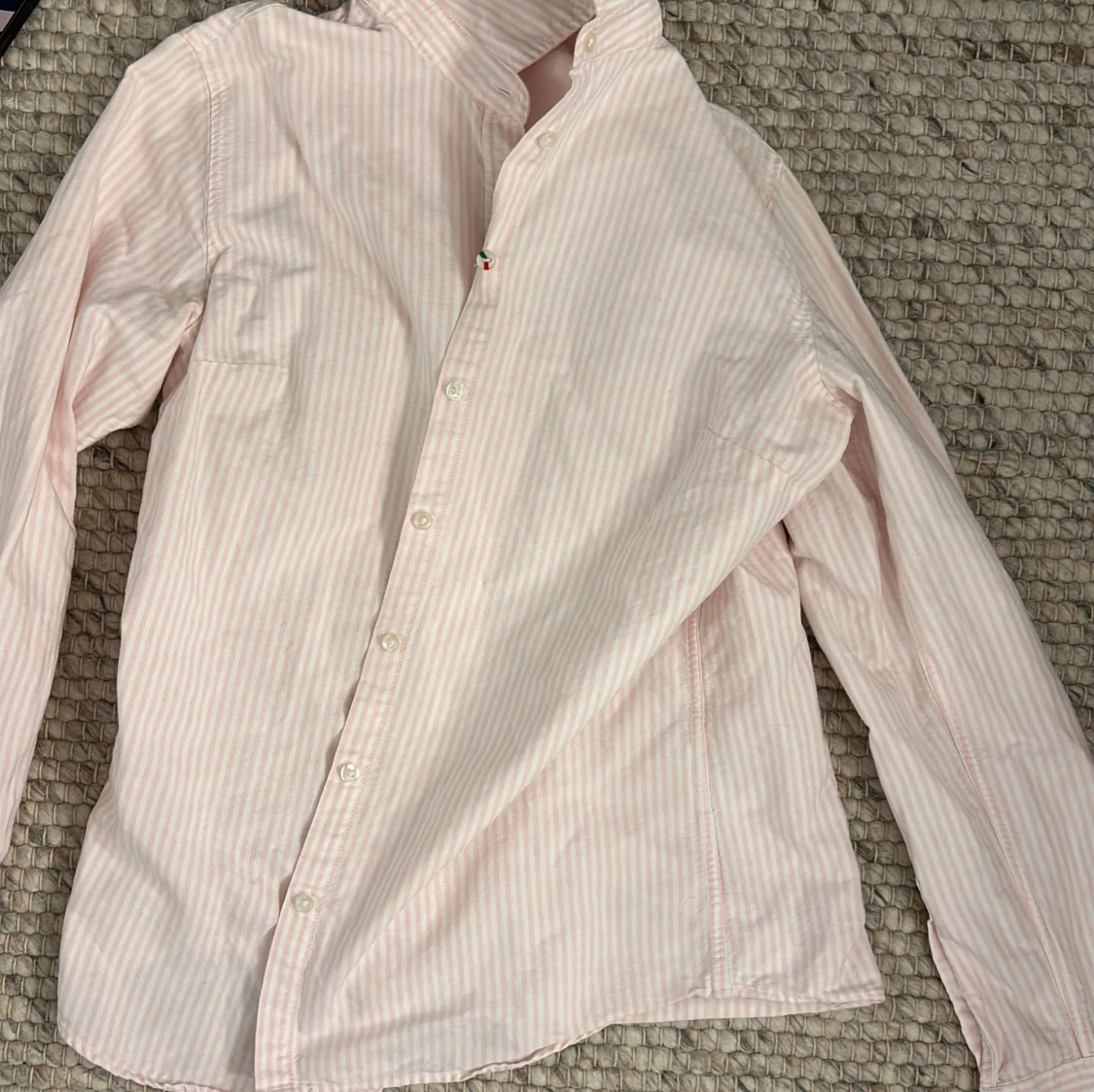 Rosa och vit randig skjorta från Boomerang