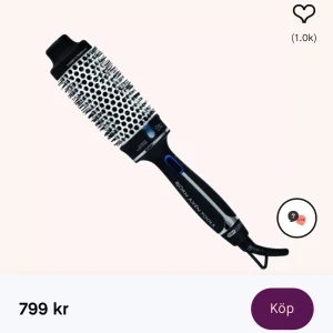 Björn Axén Magic Style Brush 38mm - •	Använd endast ca 4 gånger, fungerar utmärkt! 	•	Perfekt för att skapa volym, blow out,  lockar eller släta ut håret. 	•	Storlek: 38mm – passar för medellångt till långt hår. 	•	Nypris: 799 kr, jag säljer för 349kr. 	•	Bild eller video kan skickas vid intresse.