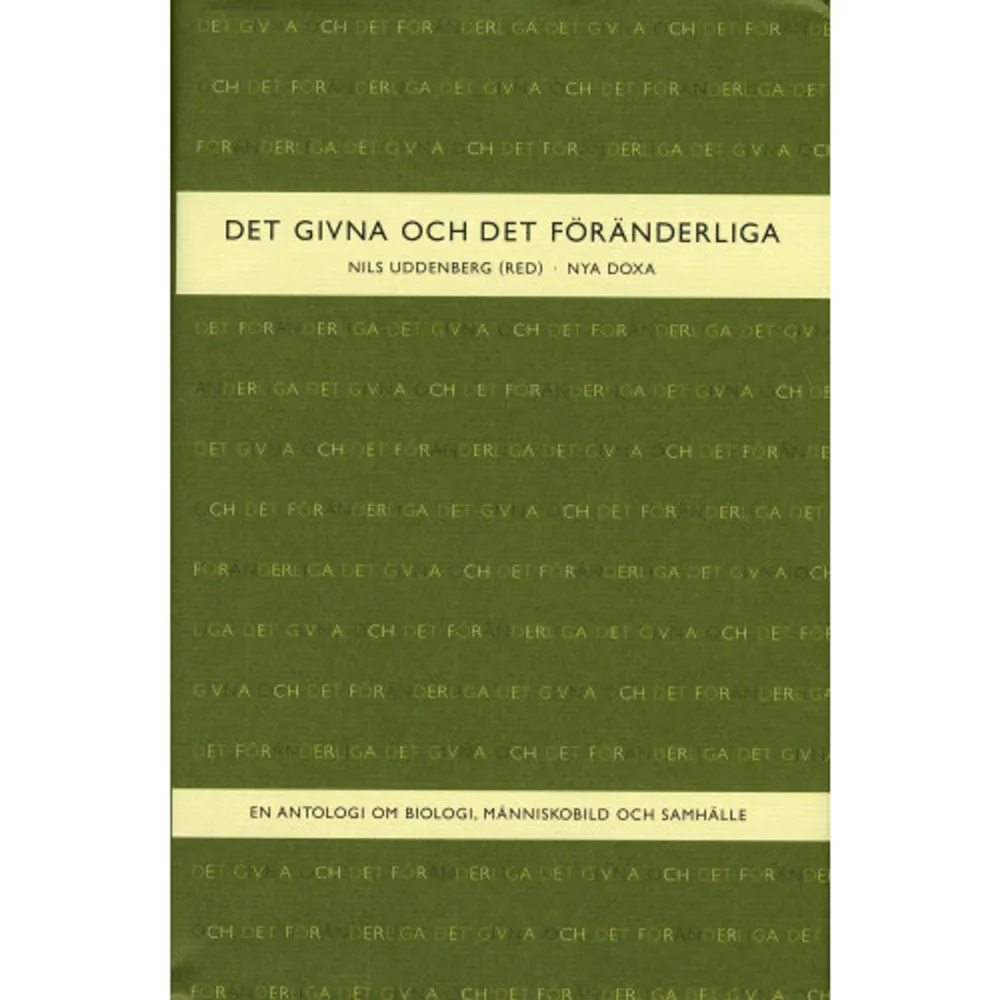 De biologiska vetenskaperna har utvecklats starkt under 1900-talets andra hälft. De tekniska möjligheter som öppnas har skapat många omdiskuterade etiska frågor, inte minst kring gentekniken. Vilka är möjligheterna vilka riskerna?  Boken presenterar resultat från projektet 