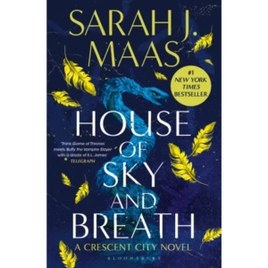 House of Sky and Breath (pocket, eng) - 'Think Game of Thrones meets Buffy the Vampire Slayer with a drizzle of E.L. James' TELEGRAPH  THE DEADLIEST POWER. THE FIERCEST PASSION. THE CRUELLEST FATE. The #1 Sunday Times bestseller and sequel to the #1 New York Times bestseller. Sarah J. Maas's sexy, groundbreaking CRESCENT CITY series continues with this second instalment. Bryce Quinlan and Hunt Athalar have made a pact. As they process the events of the Spring they will keep things platonic until Winter Solstice. But can they resist when the crackling tension between them is enough to set the whole of Crescent City aflame? And they are not out of danger yet. Dragged into a rebel movement they want no part of, Bryce, Hunt and their friends find themselves pitted against the terrifying Asteri - whose notice they must avoid at all costs. But as they learn more about the rebel cause, they face a choice: stay silent while others are oppressed, or fight. And they've never been very good at staying silent.  In this sexy, action-packed sequel to the #1 bestseller House of Earth and Blood, Sarah J. Maas weaves a captivating story of a world about to explode - and the people who will do anything to save it.    Format Pocket   Språk Engelska   Utgivningsdatum 2023-05-11   ISBN 9781526628220  