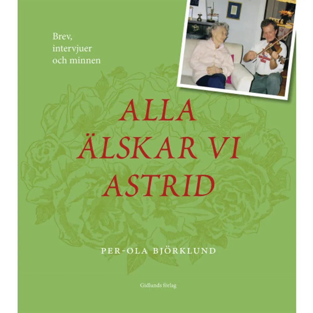 Astrid Lindgren är en av Sveriges mest älskade författare. Alla älskar vi Astrid handlar om riksspelmannen och författaren Per-Ola Björklunds brevväxling och möten med henne. Han berättar om sitt liv och hur Astrid Lindgren kom att bli en del av det.Astrid fick periodvis säckar med brev. Under sitt liv kom hon att brevväxla med cirka 30 personer har Kerstin Kvint, Astrids personliga sekreterare och vän, berättat. Per-Ola var en av dem. De två fick genom åren en gradvis djupnande brevrelation och i boken återges korrespondensen. Här finns också intervjuer med Karin Nyman, Astrids dotter, samt ett av barnbarnen, Mats Lindgren. Vi möter även skådespelarna Björn Gustafson, Inger Nilsson och Louise Edlind-Friberg, som medverkat i de oförglömliga filmatiseringarna av Astrids verk. Bokens olika röster och fina bildmaterial tillför mycket åt alla som är intresserade av den älskade och hårt arbetande Astrid.Dalarna hade en speciell plats i Astrids hjärta. Till Tällberg begav hon sig om vintrarna för att åka skidor och koppla av. Hennes spår finns som bekant i Vimmerby, Vasastan och Stockholms skärgård, men Per-Ola Björklund visar att de också leder till Siljansbygden.Per-Ola Björklund från Bjursås har tidigare givit ut två böcker: Bygdespel i Dalarna och Dalanöjen. Han är riksspelman på fiol och har skrivit sex pjäser. Sedan mitten av 1970-talet har han varit verksam inom Dalarnas kulturliv. Per-Ola har tilldelats flera priser och stipendier. Kanske är utmärkelsen Årets Bjursing det han håller främst?    Format Inbunden   Omfång 234 sidor   Språk Svenska   Förlag Gidlunds förlag   Utgivningsdatum 2021-09-01   ISBN 9789178444526  . Böcker.