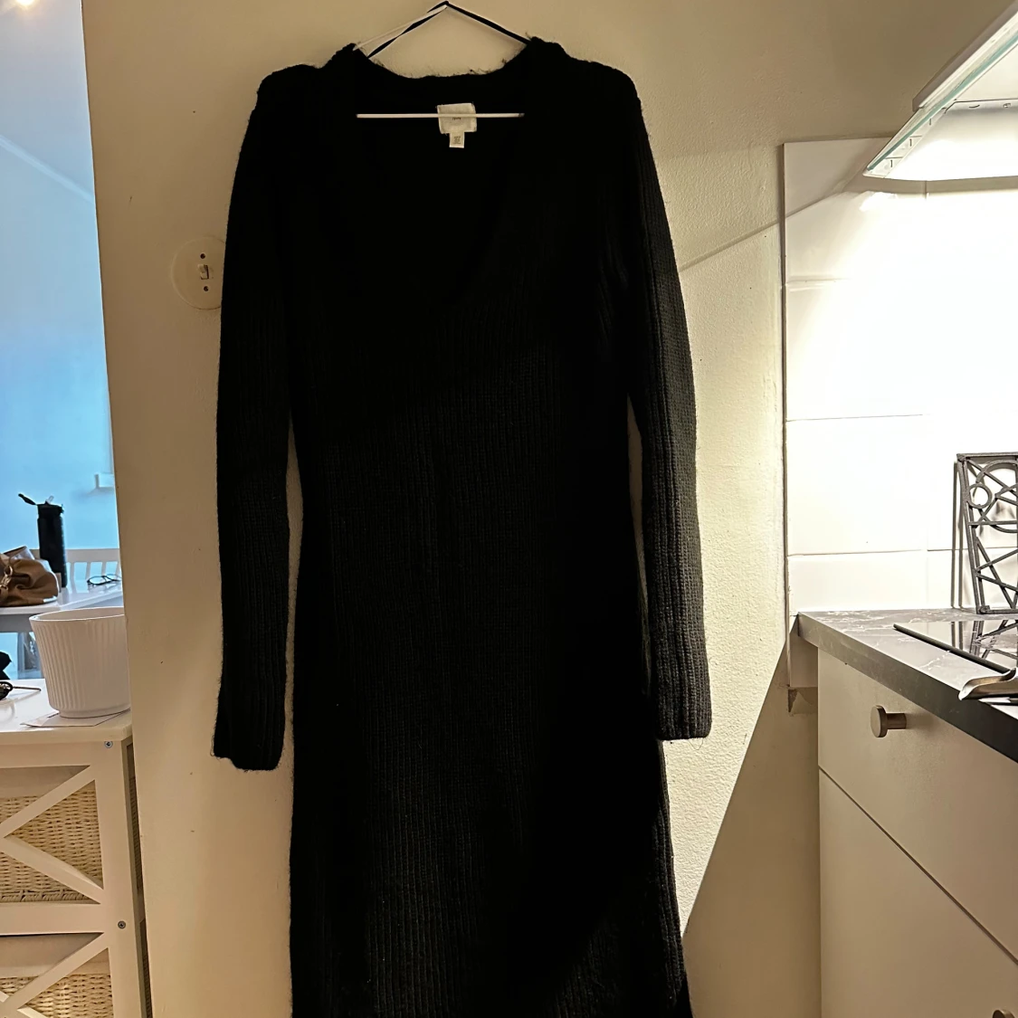 Stickad klänning - 91