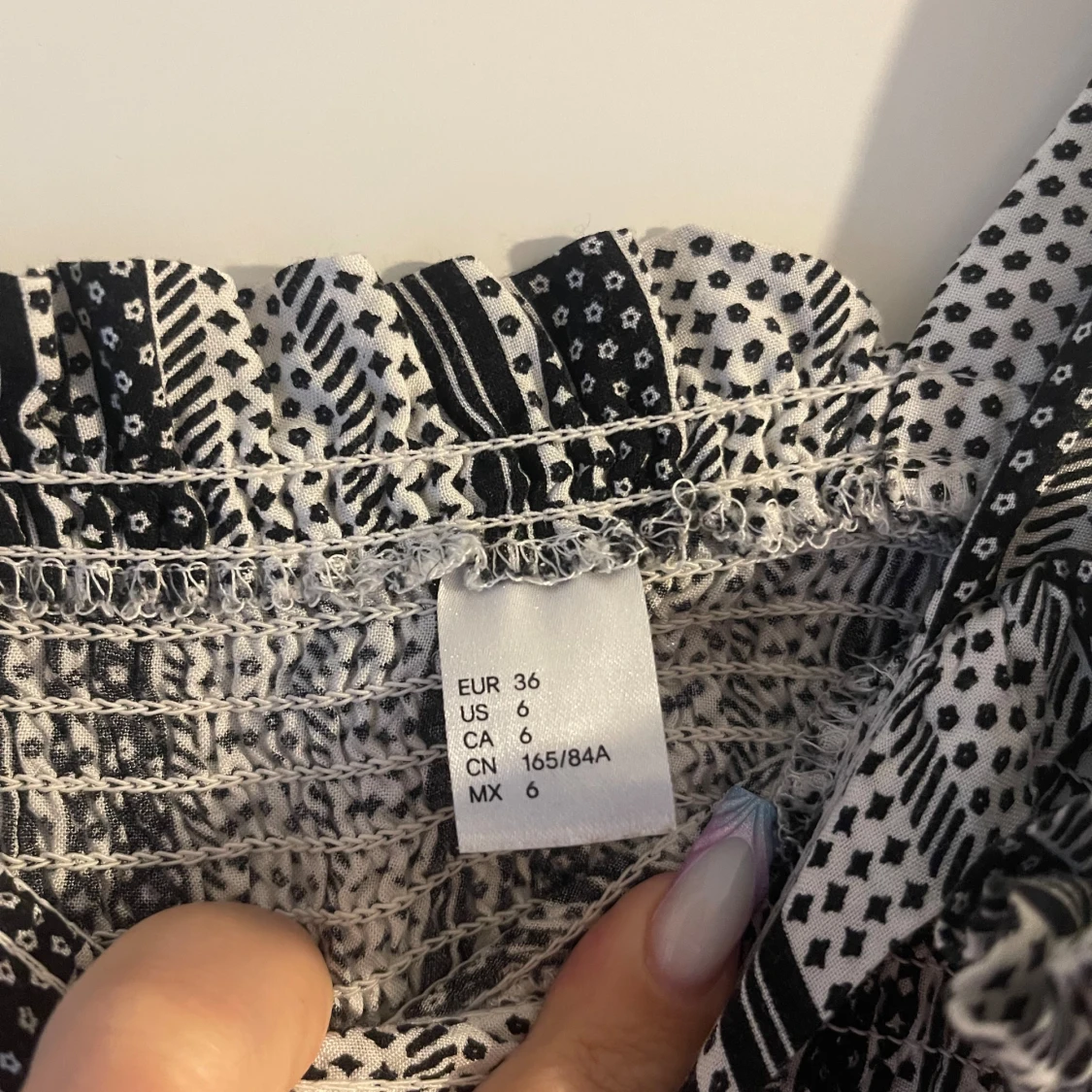 Randig H&M topp - 92