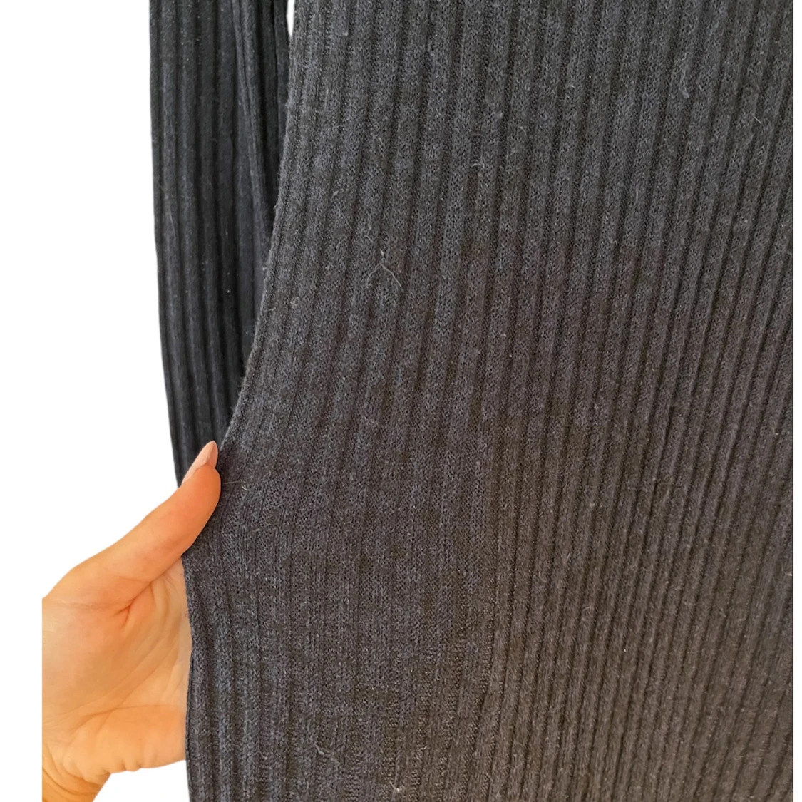 Finstrickad långklänning  - 92