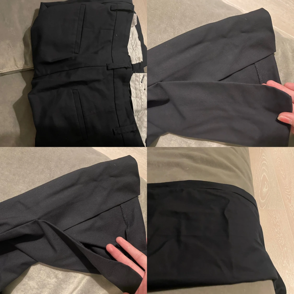 Zara lowwaist kostymbyxor - 90