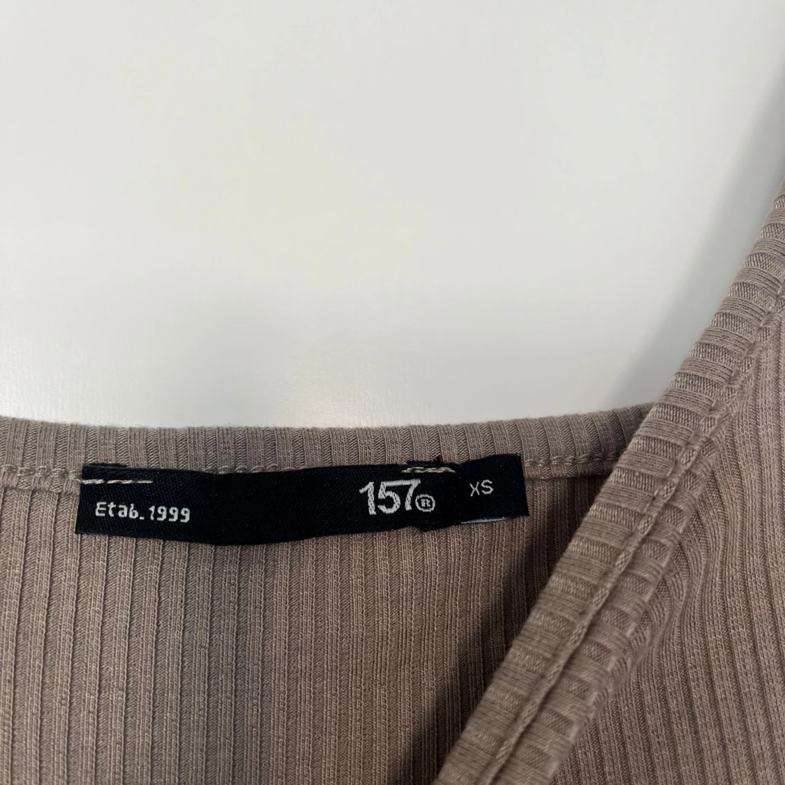 Ribbad klänning från lager157 - 91