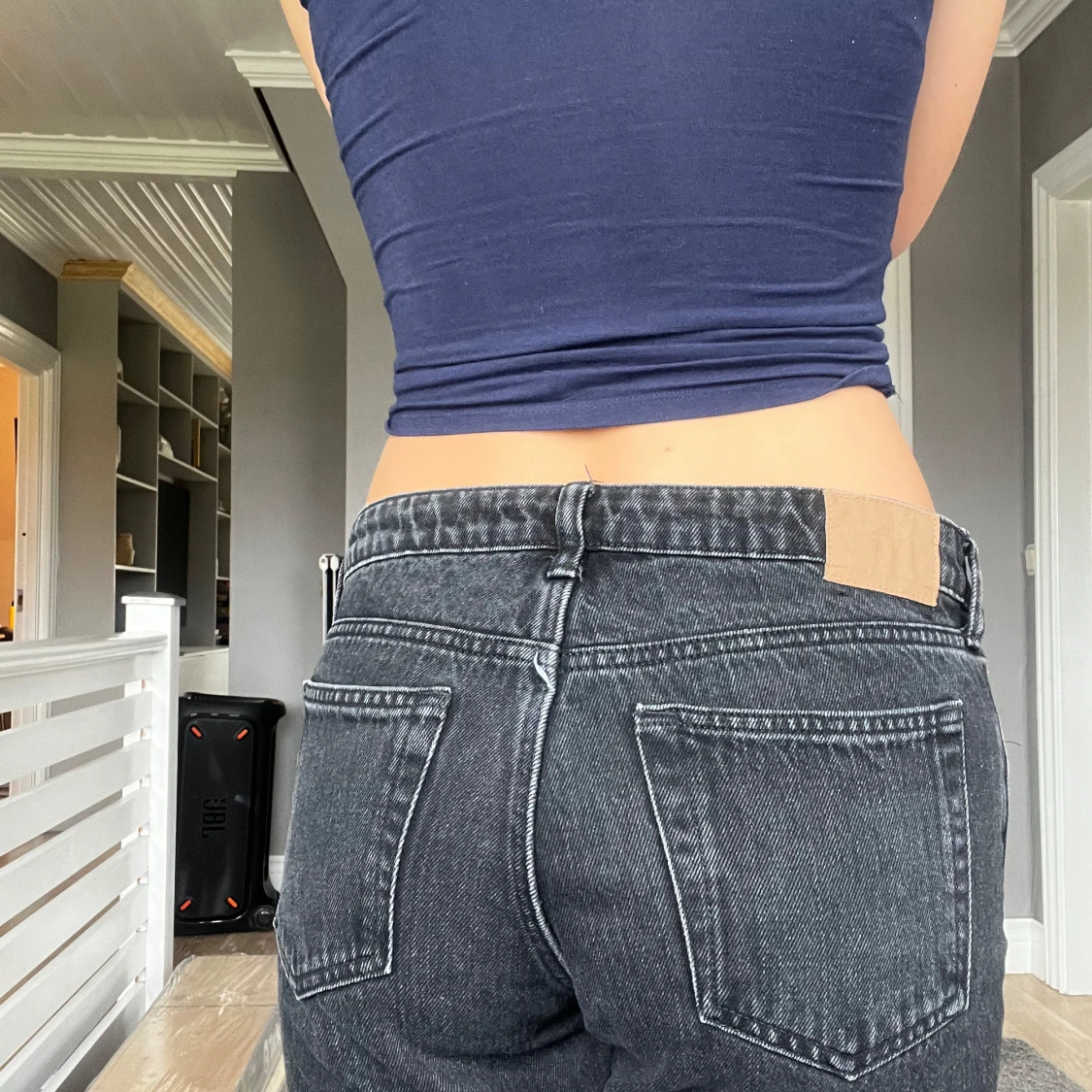 Weekday lågmidjade jeans  - 90