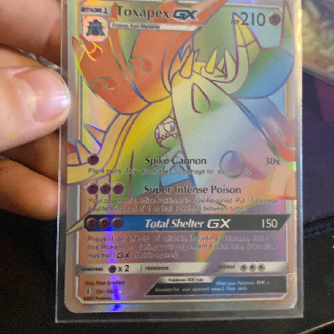 Toxapex GX Pokémonkort - 92
