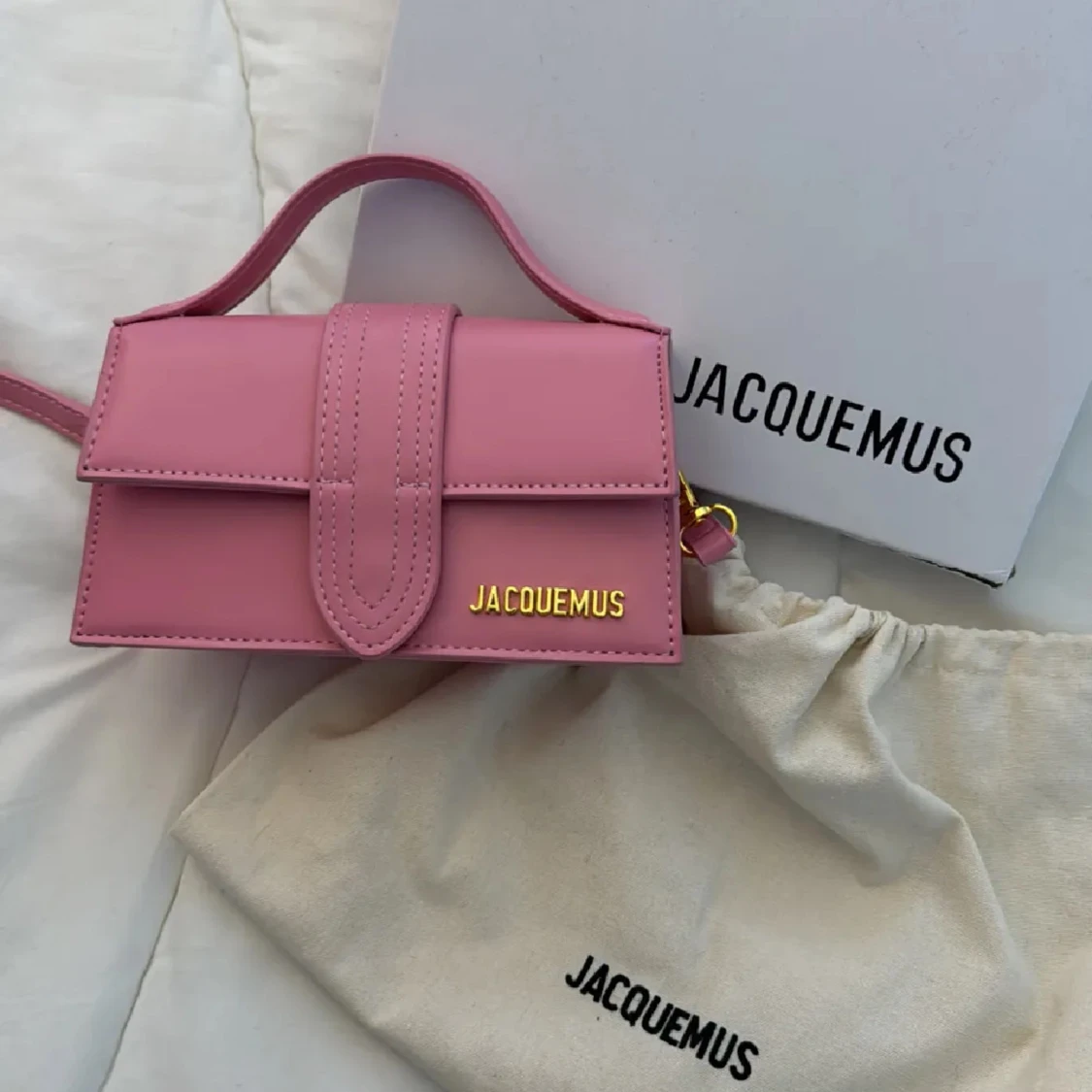 Rosa axelväska  - 91