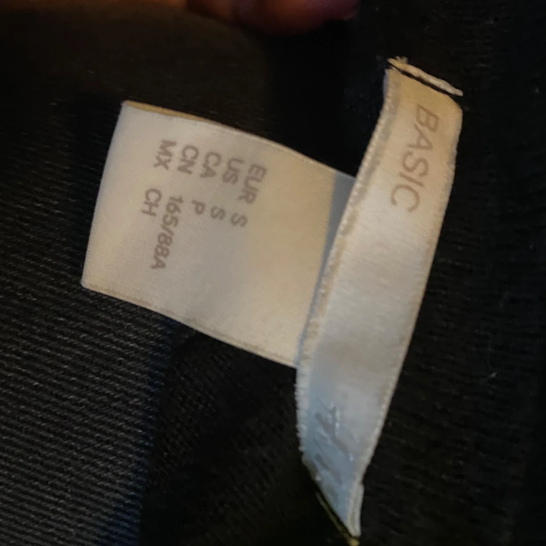 Svart långärmad cardigan - 91