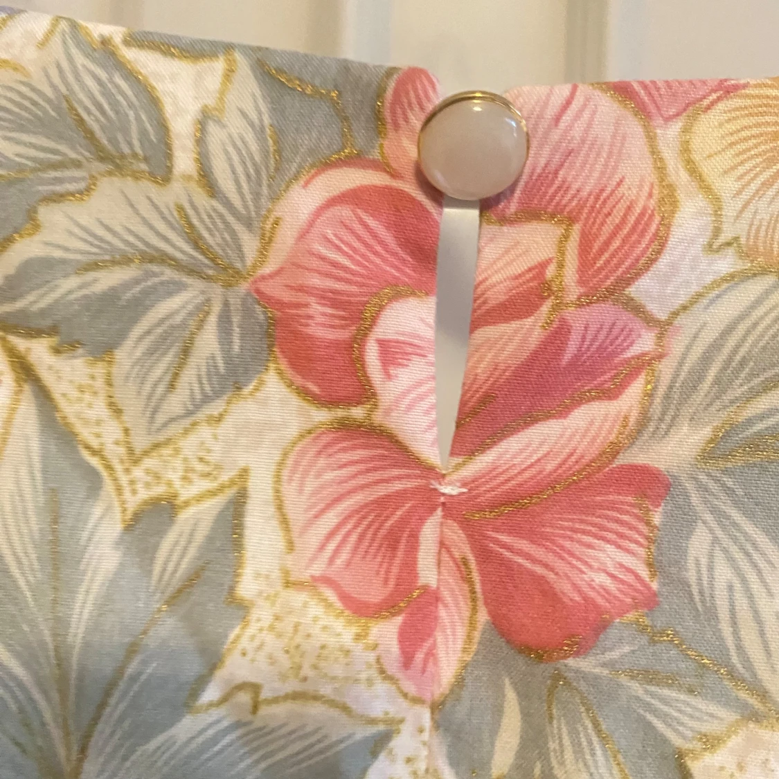 Blommig klänning  - 91