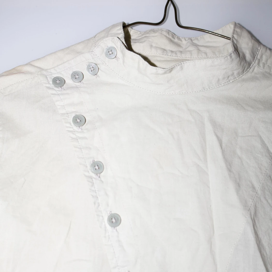 Vit/ ljusgrå skjorta från Diesel - 90